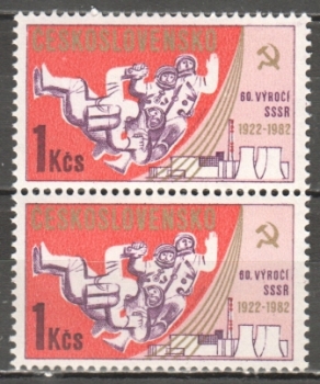 2562 pár - svisle ** - 1982